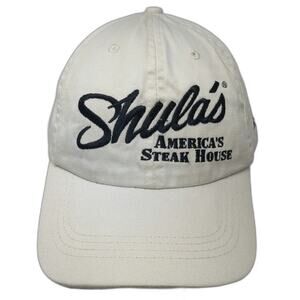 AMC Baseball Cap Beige OSFM Shula's America's Steak House Still Undefeated Hat